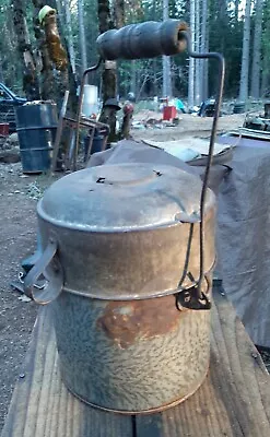 Vintage/original Miners Lunch Bucket • $58