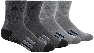 $42.95 • Buy 4 X Adidas Men's Performance Climate High Quarter Compression Crew Sock AU 