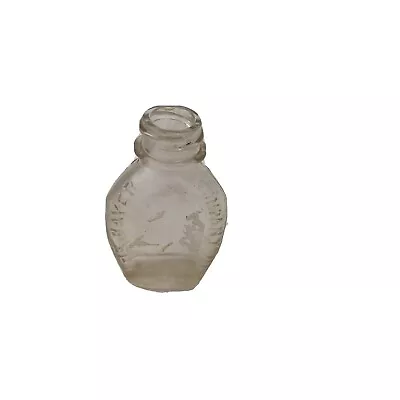 $12.59 • Buy Vintage Miniature Glass Bottle The Bayer Company Div Medicine 