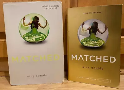 ARC / Uncorrected Proof + Deluxe Edition - Matched By Ally Condie - Paperback • $115