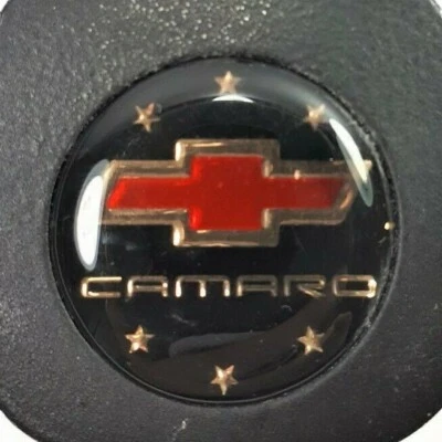 $19.99 • Buy Vintage Camaro Keychain Keyring Black Metal Soft Plastic Decal Chevrolet Logo