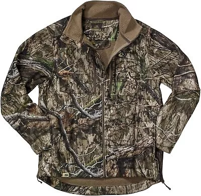 Mossy Oak Men's Sherpa Fleece Lined Camo Hunting Jacket • $241.65