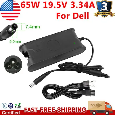 $11.49 • Buy For Dell Inspiron 15 3542 3543 33308/SDPPI/2014 3878 Laptop Charger AC Adapter