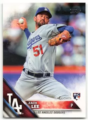 2016 Topps Zach Lee RC Los Angeles Dodgers #127 Rookie • $1.50