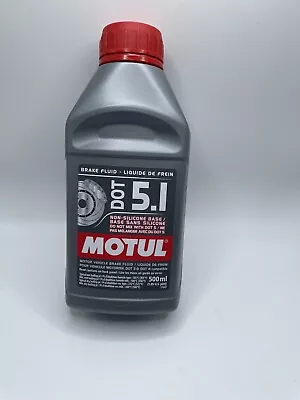 Motul DOT 5.1 Brake Fluid Non-Silicone Base 500mL 100951 Brand New • $6