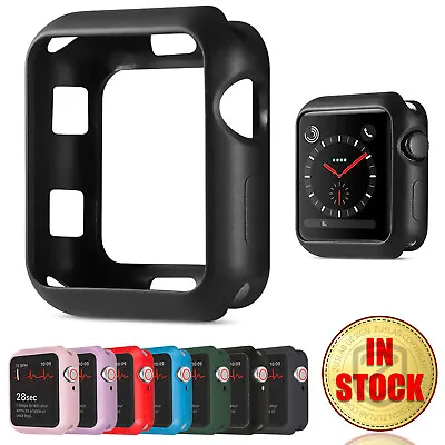 $6.95 • Buy For Apple Watch IWatch Series SE 8 7 6 5 4 3 2 Soft Matte Case 38 40 42 44mm