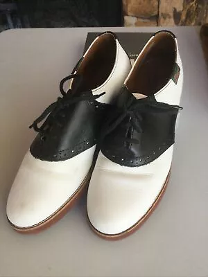 Vintage Bass Leather Saddle Shoes Womens 8.5M • $24.50