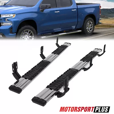 Pair 6  Running Boards Nerf Bar For 1999-2016 F250 F350 F450 Super Duty Crew Cab • $152.79