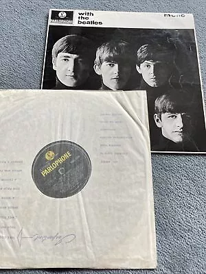 £18 • Buy The Beatles “With The Beatles” 1963 Parlophone Label PMC 1206 UK Mono