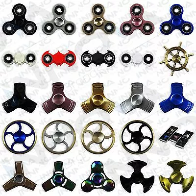 Fidget Spinner Finger Hand Focus Ultimate Spin Steel EDC Bearing Stress Toys UK • £2.99