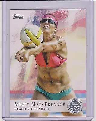 2012 Topps Olympic Misty May-treanor Silver Card #40 ~ Beach Volleyball ~ Qnty • $4