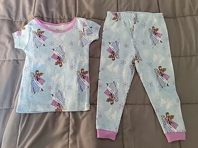 NEW* Girls Pajamas  Disney Frozen 2 Elsa & Anna 2 Piece Pajama Set SZ 2T • $8.99