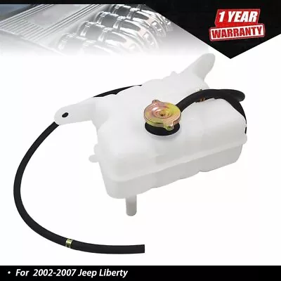 Engine Radiator Coolant Reservoir W/ Cap For 2002-2007 Jeep Liberty 52079788AE • $29.45