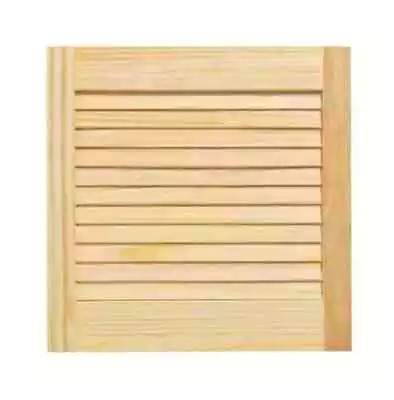 Pine Closed Internal Engineered Louvre Door - 457 X 381mm Reversable • £22.99