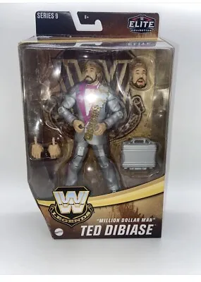 Wwe Elite Legends Million Dollar Man Ted Dibiase Figure Gray Chase Variant Wwf • $199