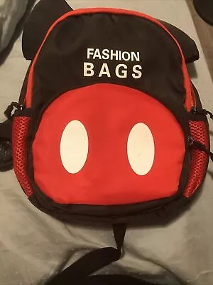 Generic/Unbranded Mickey Mouse Small Backpack Toddlers/Child BN 10 1/2” X 9 • $5