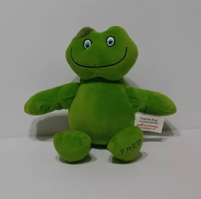 Apple Pie Publishing FRED The FROG -A Good Hearted Friend Plush 8  Stuffed Toy • $14.99