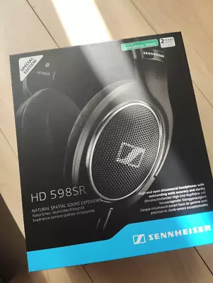 Sennheiser HD 598 SR Over-Ear Headphones Black • $119.99