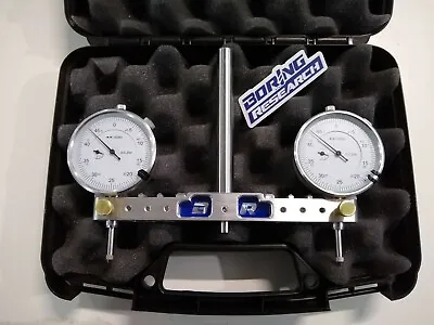 Adjustable Spindle Square Mill Router Tram Tool 3-6  .5 Shank Case+Indicators • $120