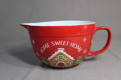 1 HOLIDAY TIME  Home Sweet Home  2 Qt Stoneware Batter Bowl • $20