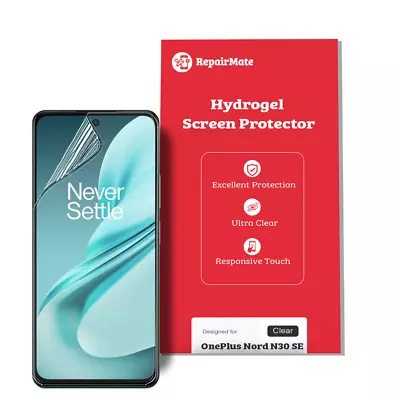 Oneplus Nord N30 SE 5G Compatible Hydrogel Screen Protector Full Cover [2 Pack] • $39.88
