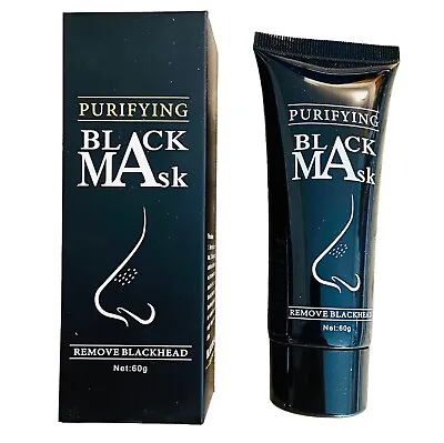 Purifying Black Peel Off Mask Facial Cleansing Blackhead Remover Charcoal Mask  • $7.95