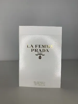 £3.15 • Buy PRADA La Femme Eau De Parfum 1.5 Ml  Sample Size