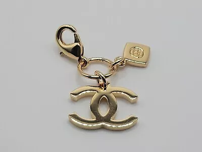 CHANEL Charm 2023 Holiday Christmas Limited Edition Novelty CC Logo Gold Charm  • $38.50