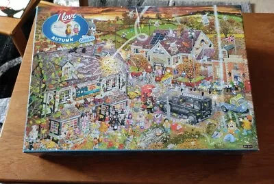 Mike Jupp I Love Autumn Jigsaw Puzzle -  1000 Pieces (G7084) • £4.50