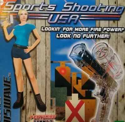 Sammy Sports Shooting USA Arcade FLYER Original 2003 Video Game Vintage Retro  • $22.10