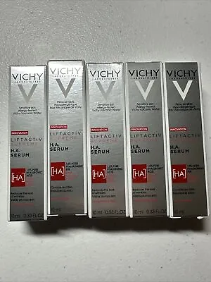 5x VICHY Liftactiv Supreme H.A Serum 1.5% Pure Hyaluronic Acid 10ml/0.33oz • $24.95