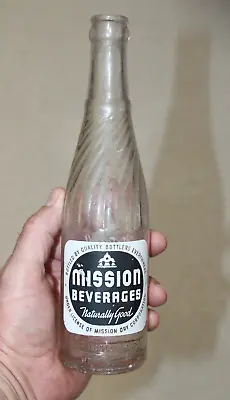 Water Valley Miss Mission Beverages Soda Bottle 10 Oz Acl • $15.29
