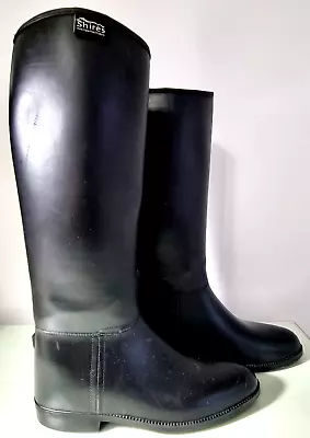 £9.99 • Buy Shires Equestrian Horse Riding Boots Black Fully Lined Size UK 7 / EUR 41  VGC