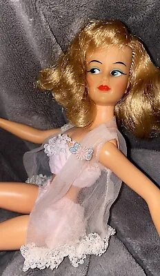 Vintage Ideal Glamour Misty Tammy Friend Doll With Dress 1965 MISS CLAIROL DOLL • $85