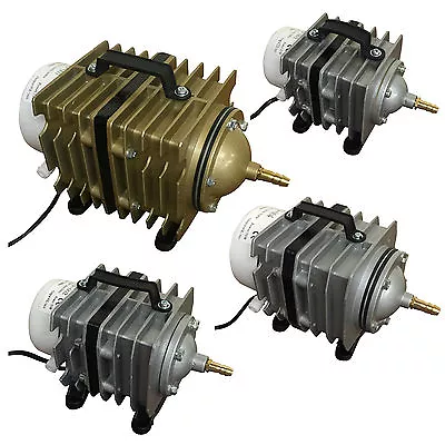 £74.99 • Buy Pond Air Pump Koi Fish Pond Hydroponic Piston Compressor Fish Tank Aquarium
