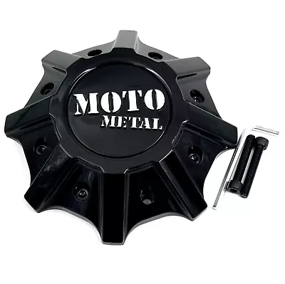 Moto Metal Gloss Black All Bolt Patterns Center Cap MO986/988 PN T142L215-H48-S1 • $20