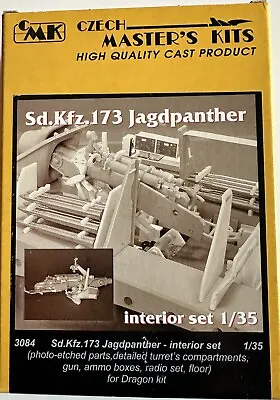 Czech Master's Kits 3084 Sd.Kfz.173 Jagdpanther Interior Set 1/35 • $34