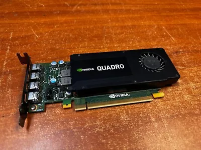 HP Nvidia Quadro K1200 4GB GDDR5 Mini DP X4 Video Graphics Card 801195-002 • $44.95