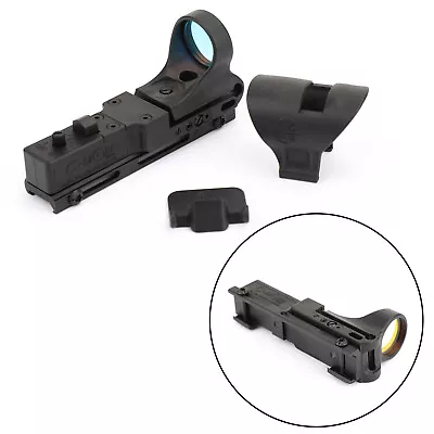 C-MORE Red Dot Reflex Sight Railway Tactical Scope Adjustable Optics Scope • $50.81