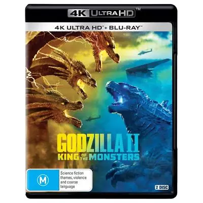 Godzilla: King Of The Monsters 4K UHD Blu-ray / Blu-ray | Region B • $38.94
