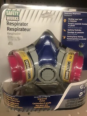 NIP**SAFETY WORKS 00320 P 100 Organic Vapors Respirator • £45.35