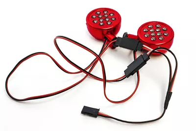 1/5 Scale Rovan LED CNC Red Aluminum Light Pods Fit HPI Baja 5B 5T King Motor • $23.91