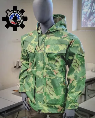 0241 Tactical Mitchell Leaf Tree Forest Camo Jacket Smocklite Zip Up Men’s Large • $399.99