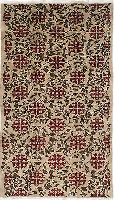 Traditional Vintage Hand-Knotted Carpet 5'7  X 9'7  Wool Area Rug • $290.40