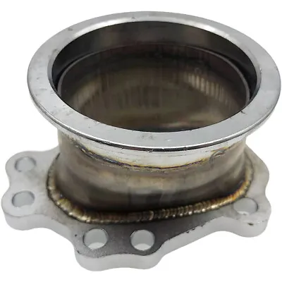 Turbo Downpipe Adapter 8 BOLT To 3  V-band Clamp Flange For GT25 GT28 T25 T28 • $37.90
