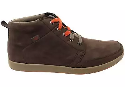 Brand New Caterpillar Dorrington Mens Leather Wide Fit Casual Lace Up Boots • $132.90