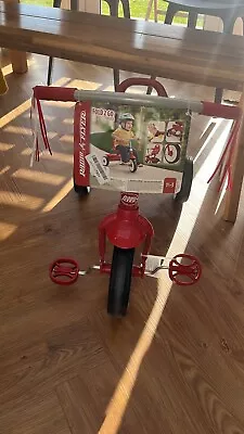 Radio Flyer Fold 2 Go Tricycle Outdoor Toddler Trike Red Fully Assembled Age • £50