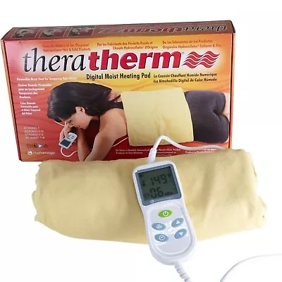 Chattanooga TheraTherm Digital Moist Heating Pad 14  X 27  (Yellow) • $59.99