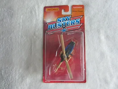 1988 Matchbox Sky Busters:  Military Aircraft Mission Chopper NIP • $10