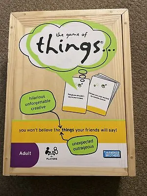 $6.99 • Buy The Game Of Things Board Game By Parker Brothers - 2009 Edition - 100% Complete!